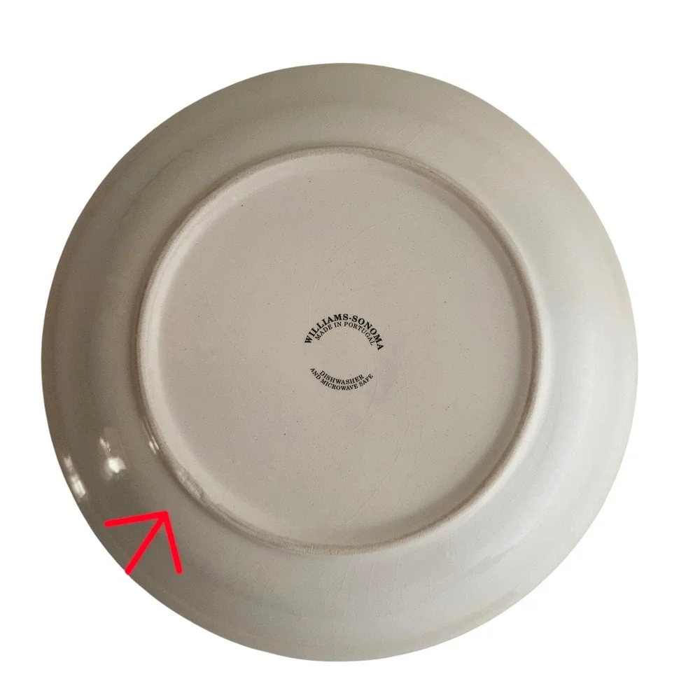Discontinued Williams Sonoma WSO27 vegetable and herb pasta‎ bowls set of 2
